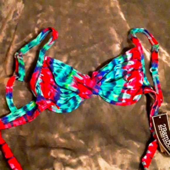 2bamboo Other - Tie dye bikini top